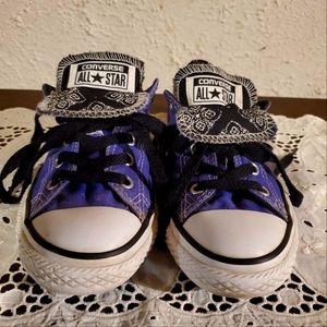 Converse All Star Purple Kids Shoes